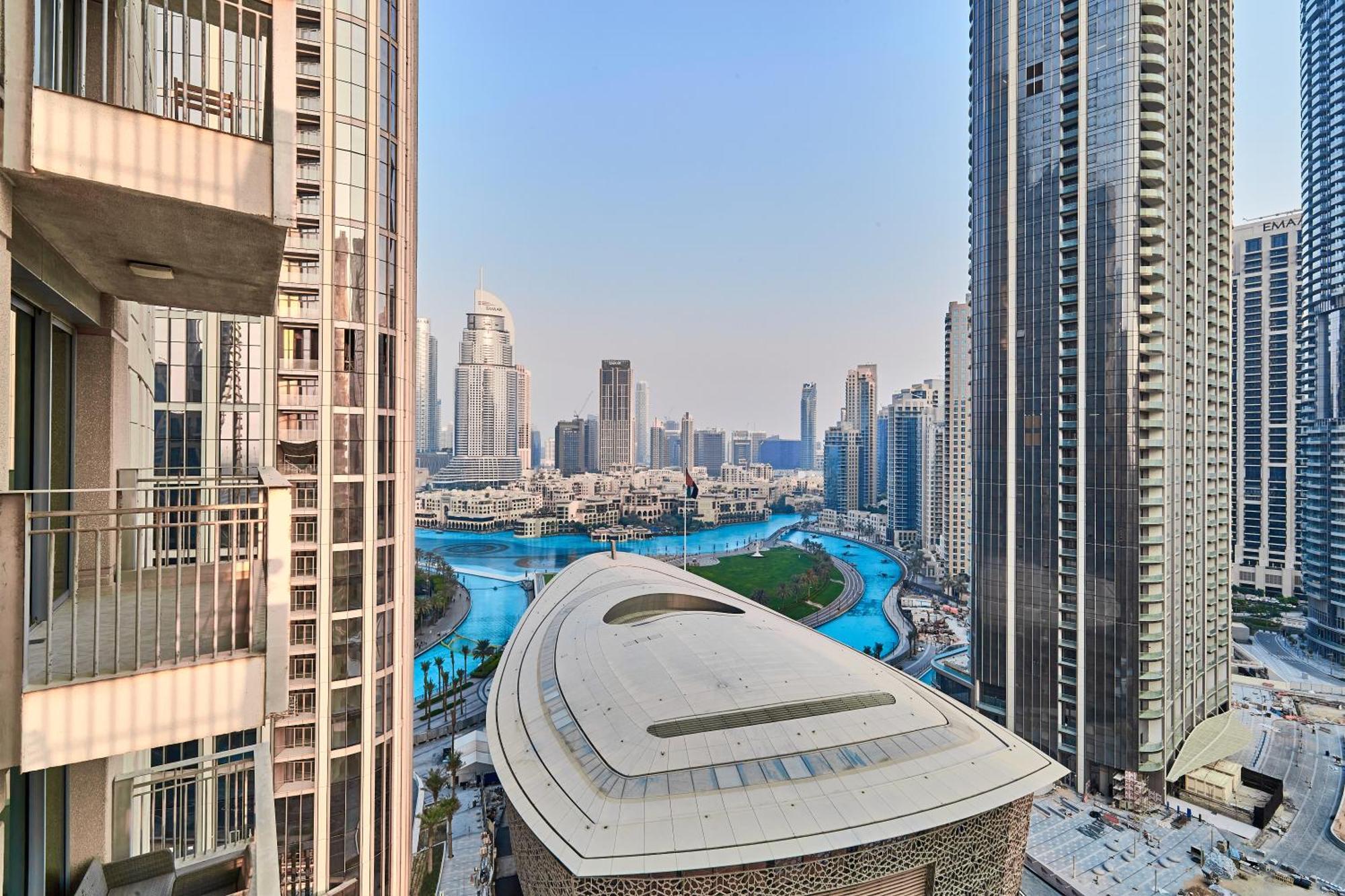 Shukran Homes Lux 1Br With Fountains View Dubai Exterior foto