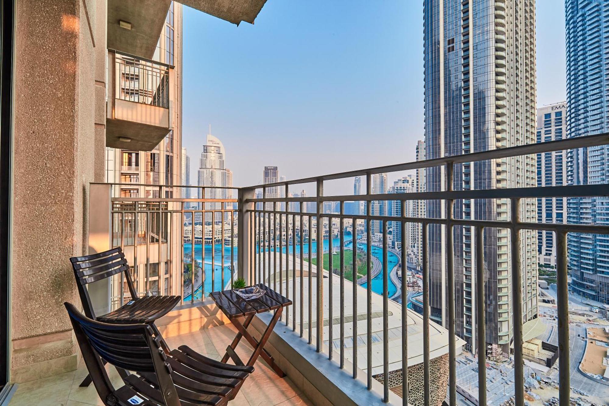 Shukran Homes Lux 1Br With Fountains View Dubai Exterior foto